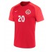 Herren Fußballbekleidung Kanada Jonathan David #20 Heimtrikot WM 2022 Kurzarm